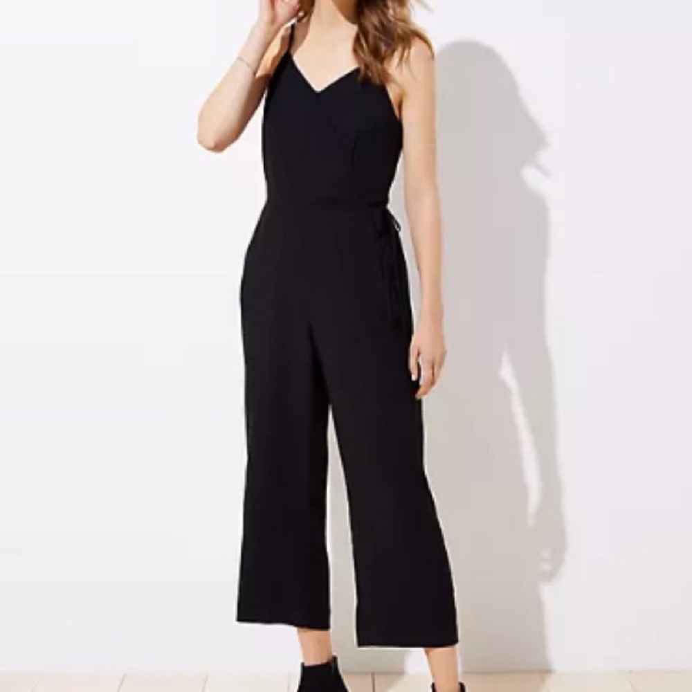 Black jumpsuit from Loft.